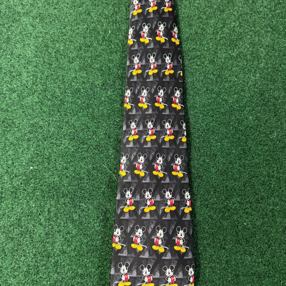 Vintage "Mickey Unlimited" neck tie featuring Mickey Mouse's classic pose